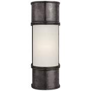 Visual Comfort Signature - CHD 1551BZ-FG - One Light Bath Sconce - Oxford - Bronze