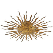Visual Comfort Signature - SK 4000GI - Two Light Flush Mount - Re - Gilded Iron