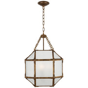 Visual Comfort Signature - SK 5008GI-FG - Three Light Lantern - Morris - Gilded Iron