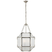 Visual Comfort Signature - SK 5008PN-FG - Three Light Lantern - Morris - Polished Nickel