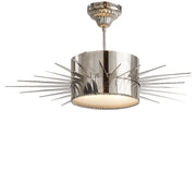 Visual Comfort Signature - SK 5202PN - Two Light Semi Flush Mount - Soleil - Polished Nickel