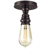 Visual Comfort Signature - SL 5001BZ - One Light Flush Mount - Boston - Bronze