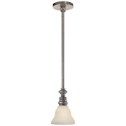 Visual Comfort Signature - SL 5125AN/SLEG-WG - One Light Pendant - Boston - Antique Nickel
