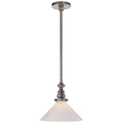 Visual Comfort Signature - SL 5125AN-WG1 - One Light Pendant - Boston - Antique Nickel