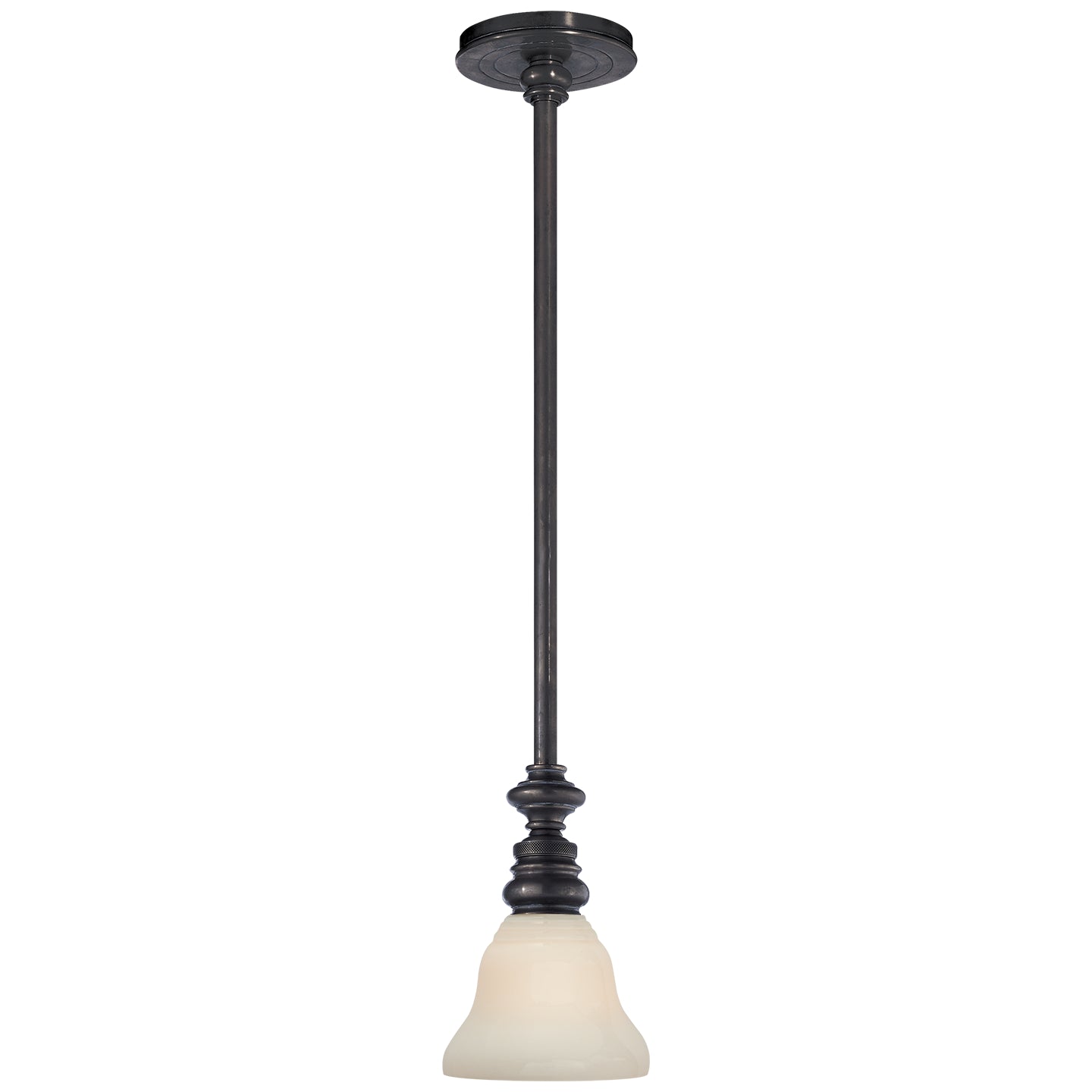 Visual Comfort Signature - SL 5125BZ/SLEG-WG - One Light Pendant - Boston - Bronze