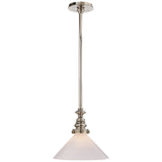 Visual Comfort Signature - SL 5125PN-WG1 - One Light Pendant - Boston - Polished Nickel