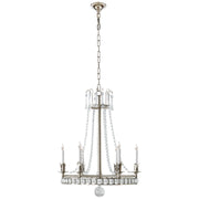 Visual Comfort Signature - SN 5107PN - Six Light Chandelier - Regency - Polished Nickel