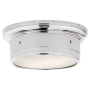 Visual Comfort Signature - SS 4015CH-WG - Two Light Flush Mount - Siena2 - Chrome