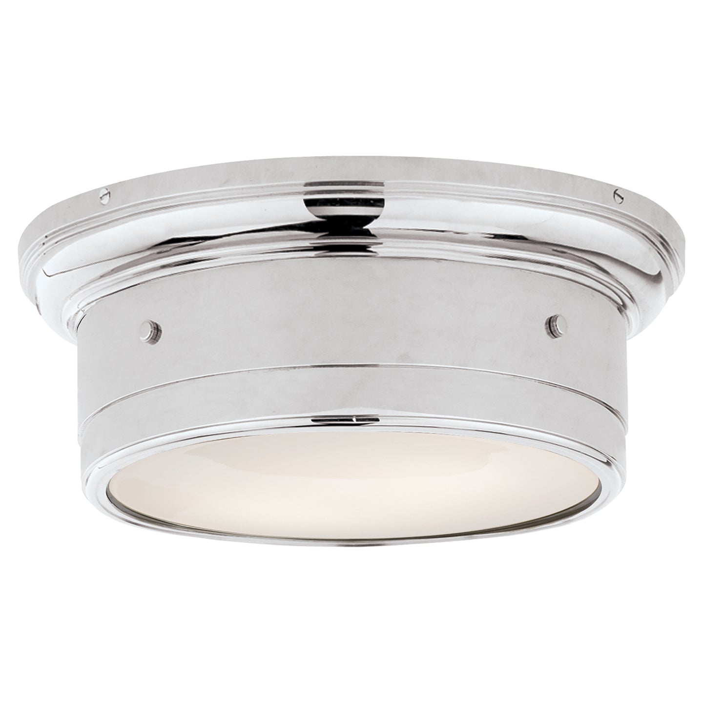 Visual Comfort Signature - SS 4015CH-WG - Two Light Flush Mount - Siena2 - Chrome