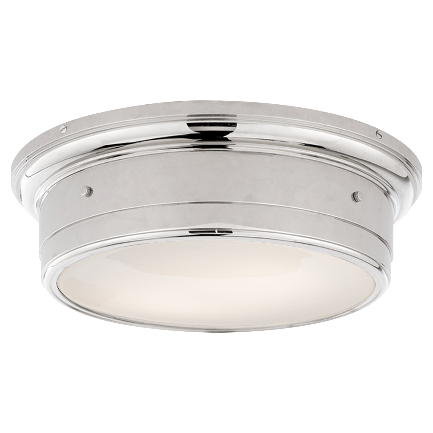 Visual Comfort Signature - SS 4016PN-WG - Two Light Flush Mount - Siena2 - Polished Nickel