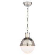 Visual Comfort Signature - TOB 5062AN-WG - One Light Pendant - Hicks - Antique Nickel