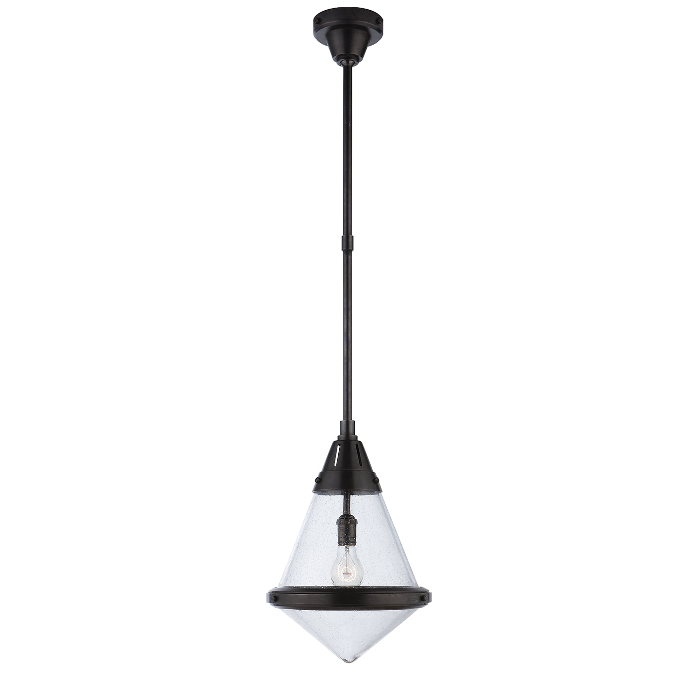 Visual Comfort Signature - TOB 5155BZ-SG - One Light Pendant - Gale - Bronze