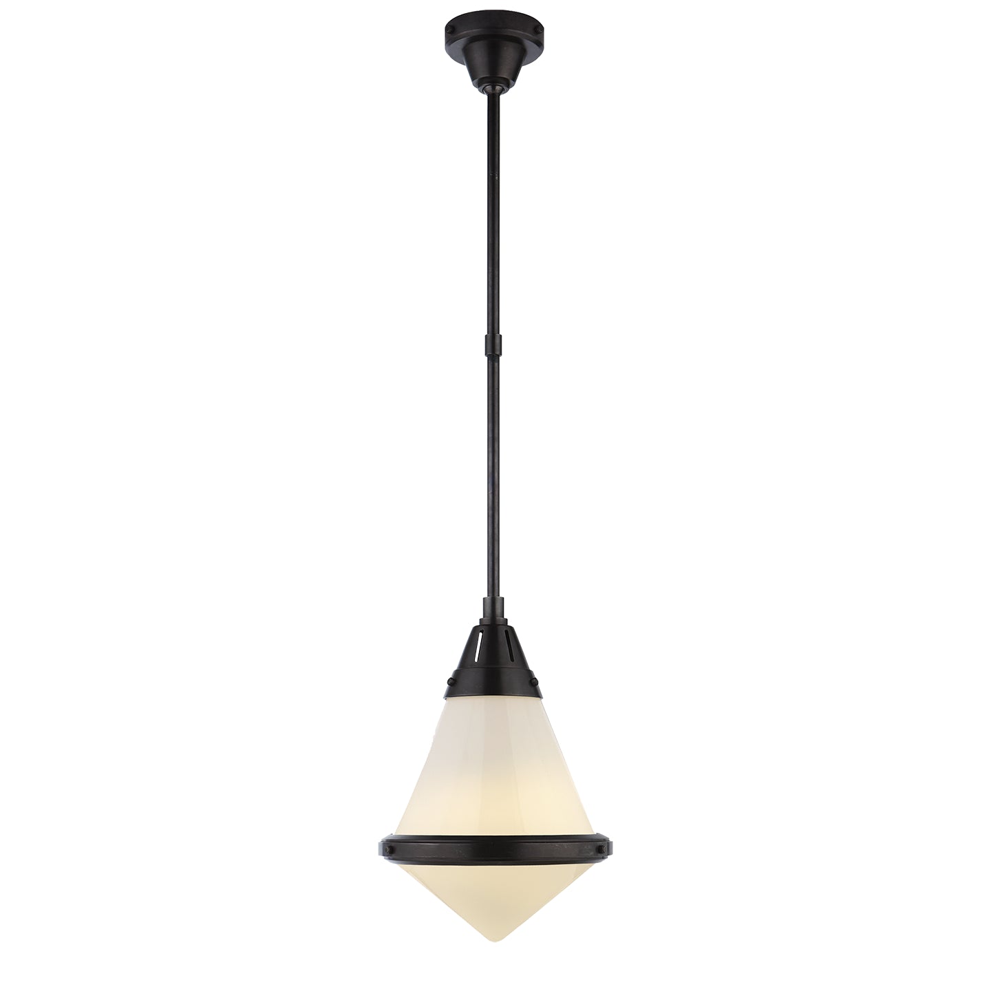 Visual Comfort Signature - TOB 5155BZ-WG - One Light Pendant - Gale - Bronze