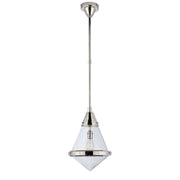 Visual Comfort Signature - TOB 5155PN-SG - One Light Pendant - Gale - Polished Nickel