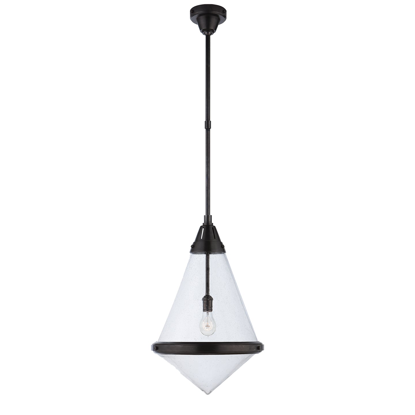 Visual Comfort Signature - TOB 5156BZ-SG - One Light Pendant - Gale - Bronze