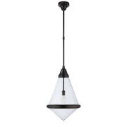 Visual Comfort Signature - TOB 5156BZ-SG - One Light Pendant - Gale - Bronze