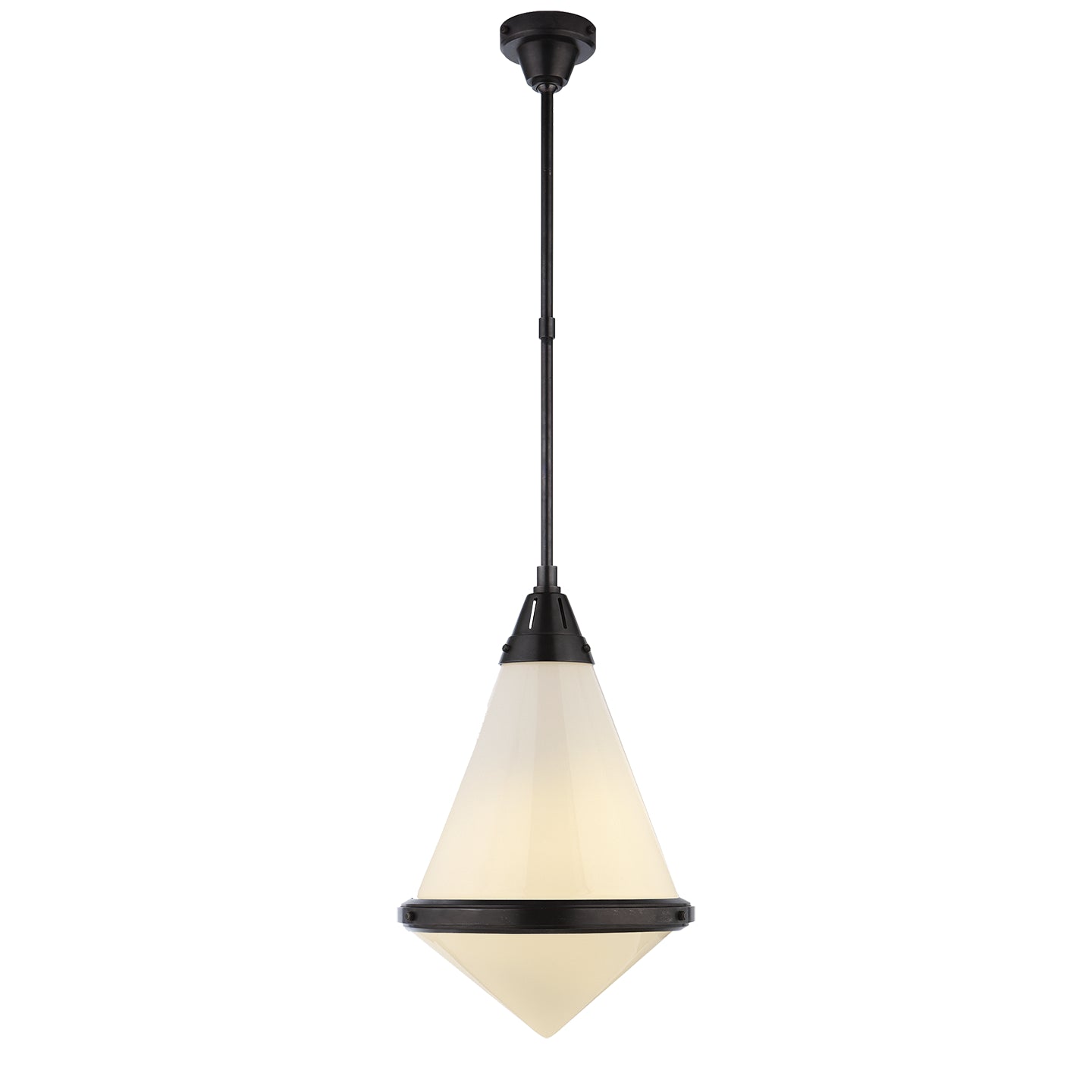 Visual Comfort Signature - TOB 5156BZ-WG - One Light Pendant - Gale - Bronze