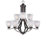 Maxim - 11226FTOI - Nine Light Chandelier - Axis - Oil Rubbed Bronze