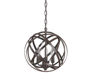 Capital Lighting - 4233RS - Three Light Pendant - Axis - Russet