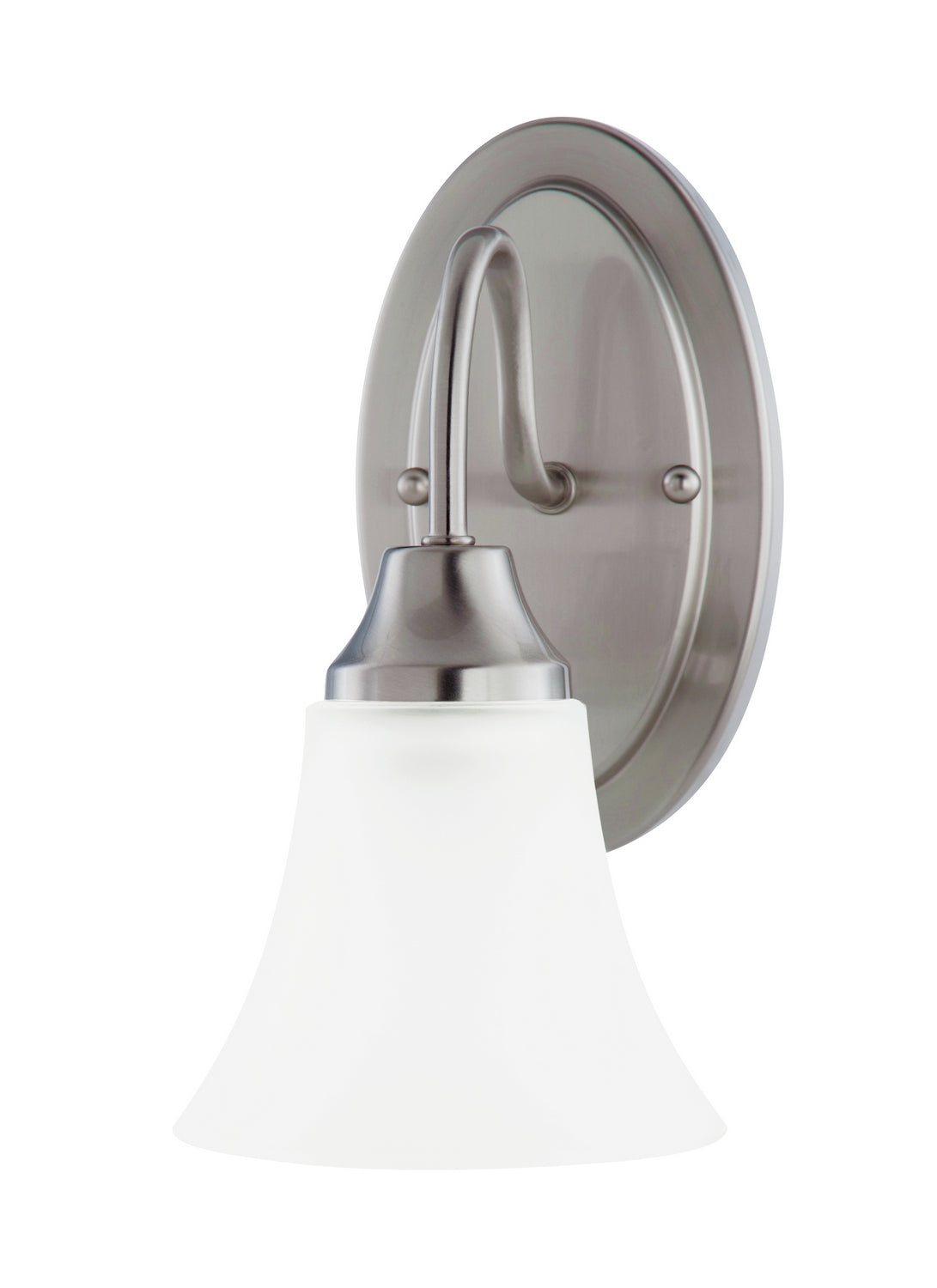 Generation Lighting - 41806-962 - One Light Wall / Bath Sconce - Holman - Brushed Nickel