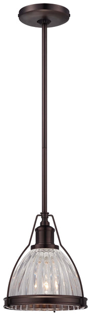 Minka-Lavery - 2242-267C - One Light Mini Pendant - Dark Brushed Bronze