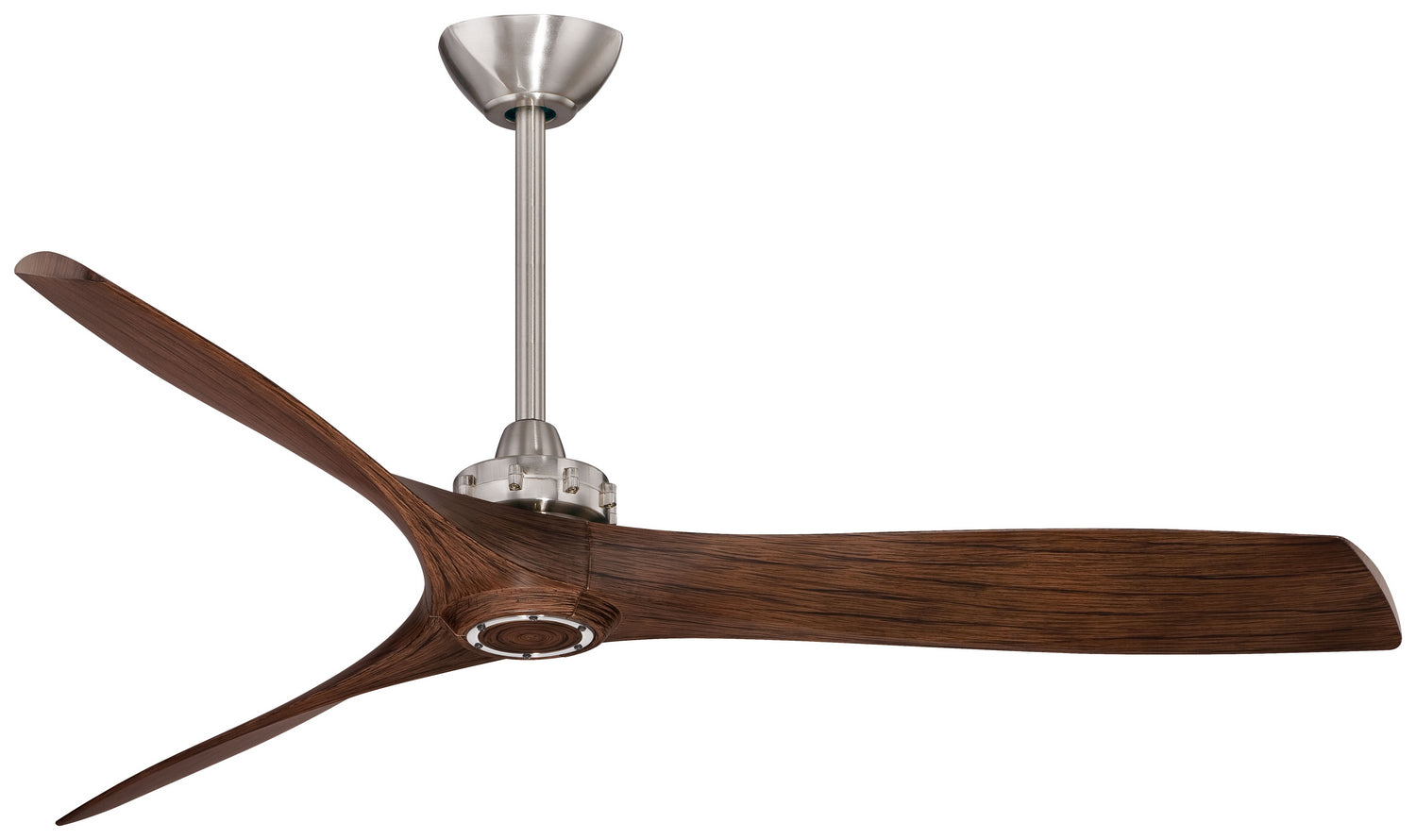 Minka Aire - F853-BN/MM - 60"Ceiling Fan - Aviation - Brushed Nickel With Medium Maple Blades