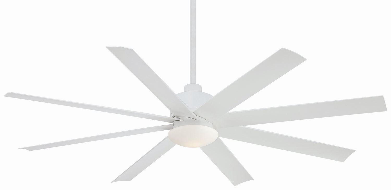 Minka Aire - F888L-WHF - 65" Ceiling Fan - Slipstream - Flat White
