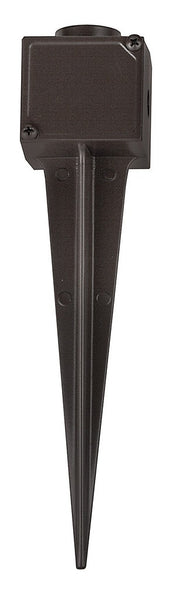 Hinkley - 0013-JBBZ - 9" Ground Spike with Junction Box - Accessory - Bronze