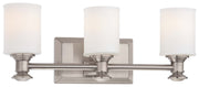 Minka-Lavery - 5173-84 - Three Light Bath - Harbour Point - Brushed Nickel