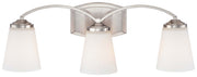 Minka-Lavery - 6963-84 - Three Light Bath - Overland Park - Brushed Nickel