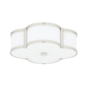 Hudson Valley - 1216-PN - Three Light Flush Mount - Chandler - Polished Nickel