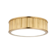 Hudson Valley - 911-AGB - Two Light Flush Mount - Middlebury - Aged Brass