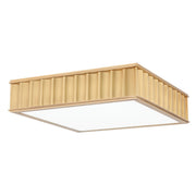 Hudson Valley - 932-AGB - Three Light Flush Mount - Middlebury - Aged Brass