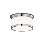 Hudson Valley - 709-PC - One Light Flush Mount - Geneva - Polished Chrome