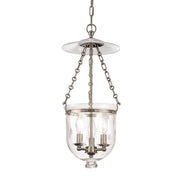 Hudson Valley - 252-HN-C3 - Three Light Pendant - Hampton - Historic Nickel