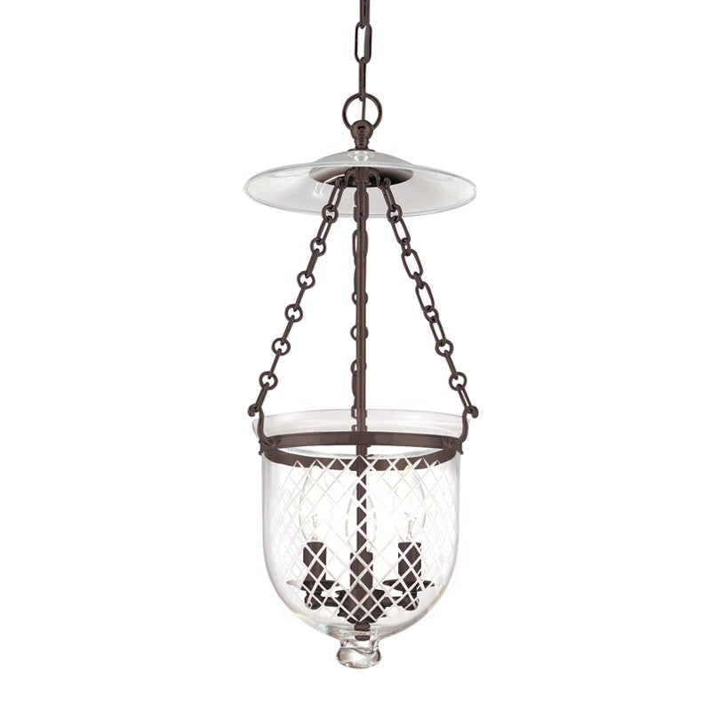 Hudson Valley - 252-OB-C2 - Three Light Pendant - Hampton - Old Bronze