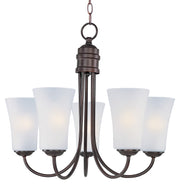Maxim - 10045FTOI - Five Light Chandelier - Logan - Oil Rubbed Bronze