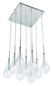 ET2 - E20516-18PC - LED Pendant - Larmes LED - Polished Chrome