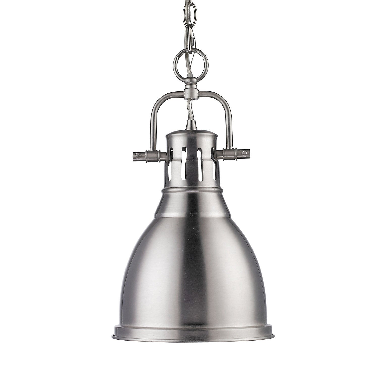Golden - 3602-S PW-PW - One Light Pendant - Duncan - Pewter