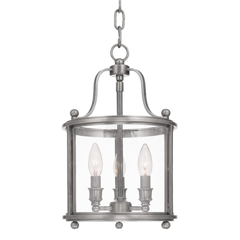 Hudson Valley - 1310-AN - Three Light Pendant - Mansfield - Antique Nickel