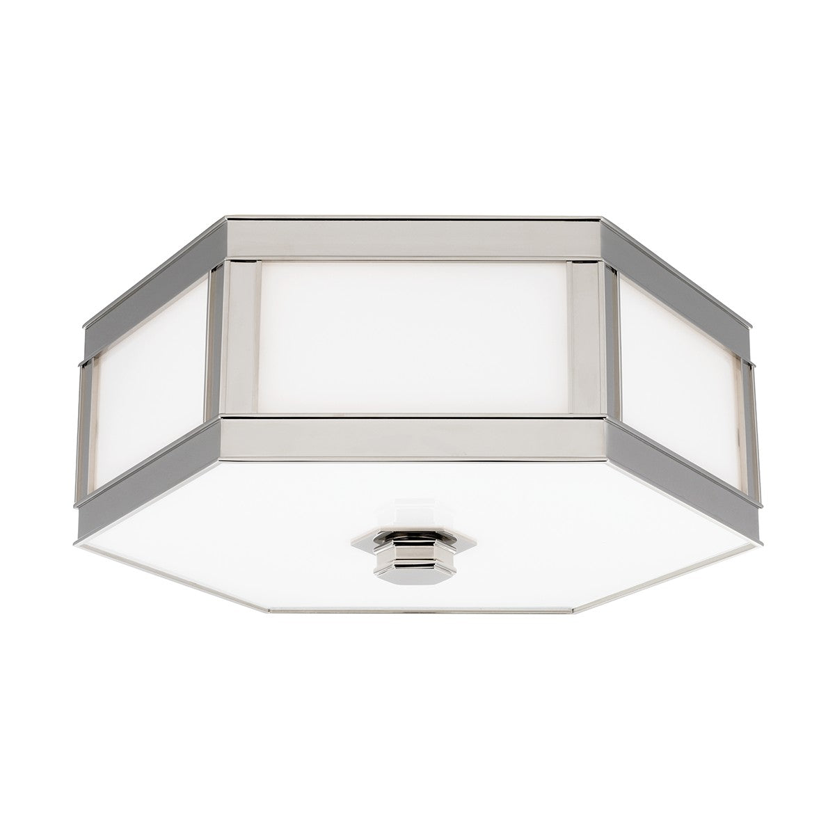 Hudson Valley - 6413-PN - Two Light Flush Mount - Nassau - Polished Nickel