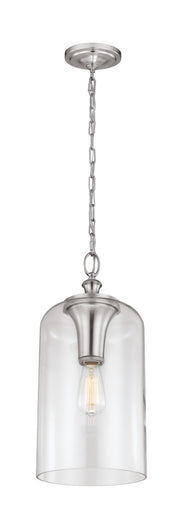 Visual Comfort Studio - P1309BS - One Light Pendant - Hounslow - Brushed Steel