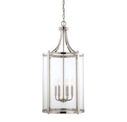 Savoy House - 7-1041-6-109 - Six Light Foyer Lantern - Penrose - Polished Nickel