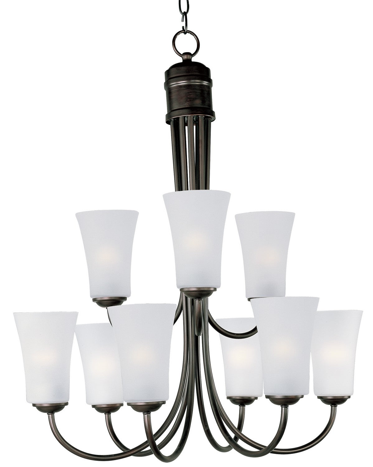 Maxim - 10046FTOI - Nine Light Chandelier - Logan - Oil Rubbed Bronze