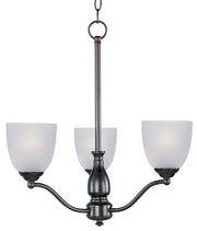 Maxim - 10064FTOI - Three Light Chandelier - Stefan - Oil Rubbed Bronze