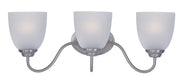 Maxim - 10073FTSN - Three Light Bath Vanity - Stefan - Satin Nickel