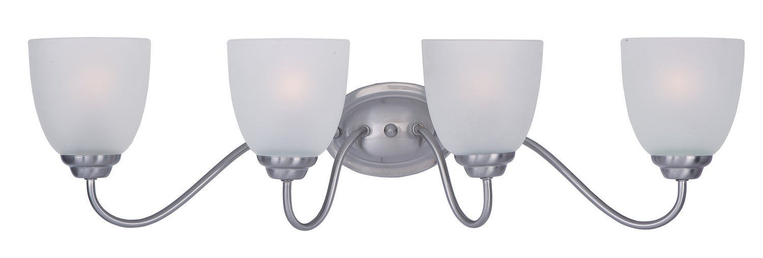 Maxim - 10074FTSN - Four Light Bath Vanity - Stefan - Satin Nickel