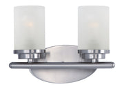 Maxim - 10212FTSN - Two Light Bath Vanity - Corona - Satin Nickel