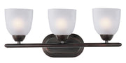 Maxim - 11313FTOI - Three Light Bath Vanity - Axis - Oil Rubbed Bronze