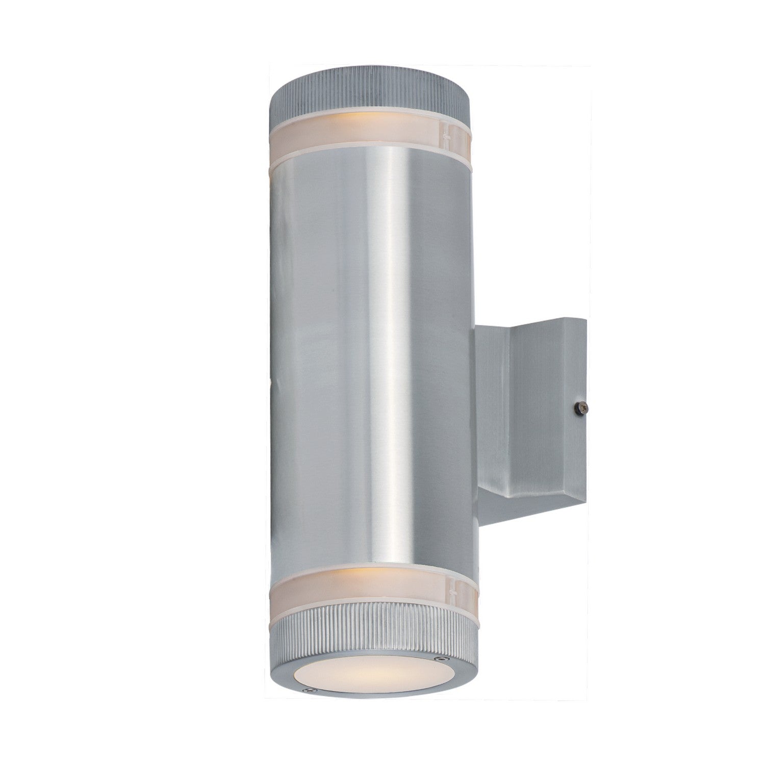 Maxim - 6112AL - Two Light Outdoor Wall Lantern - Lightray - Brushed Aluminum